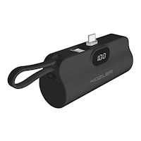 Mini Cargador portátil 5000mAh USB- C carga rápida negro Kuzler